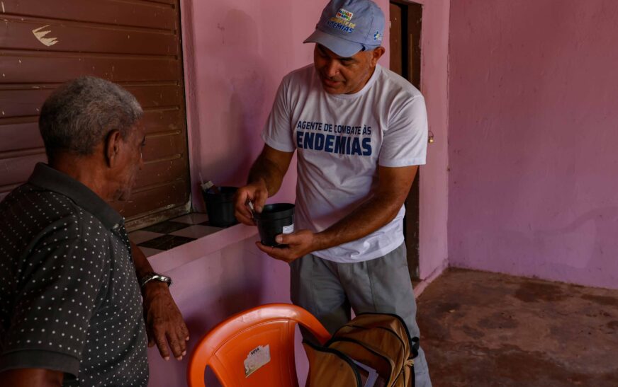 Semus instala armadilhas para capturar Aedes nos setores Flamboyant e Jardim Taquari