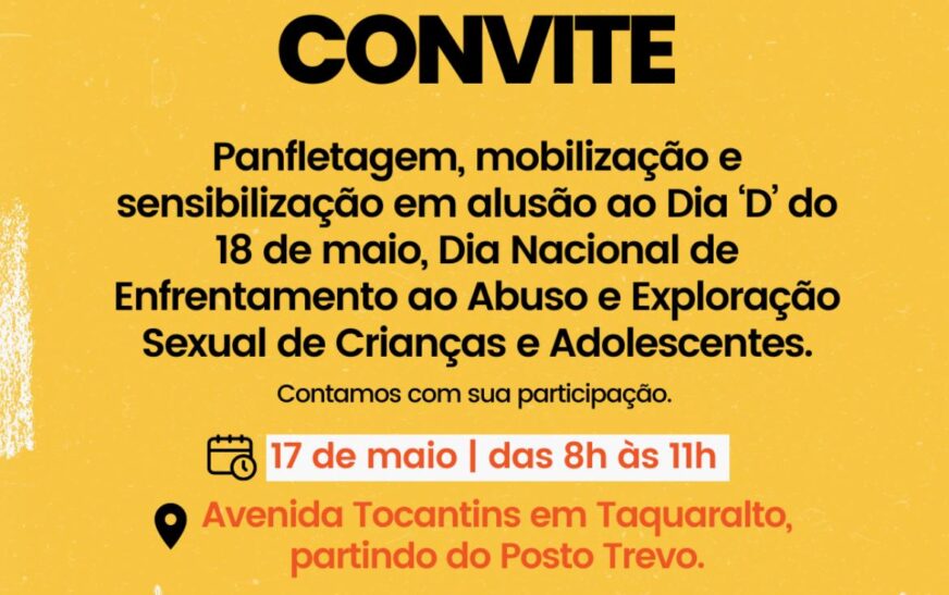 CAMPANHA 18 DE MAIO