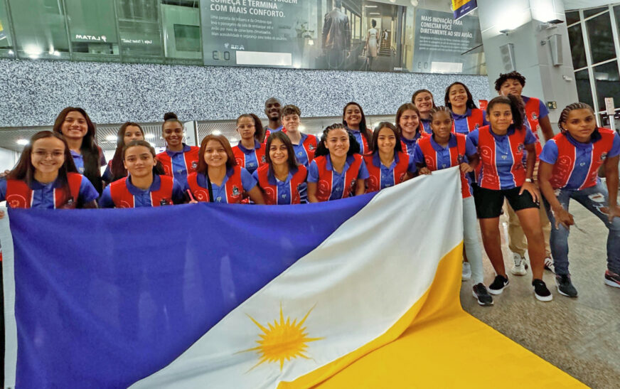 Estudantes da rede estadual de ensino viajam para participar do Mundial Escolar de Futebol na China