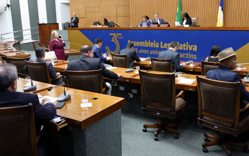 Assembleia Legislativa aprova revisão salarial aos servidores do Tribunal de Justiça do Tocantins