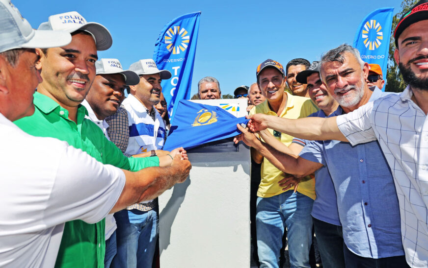 Governador Wanderlei Barbosa inaugura 50 km da rodovia TO-247 em Lagoa do Tocantins com investimento de R$ 80 milhões