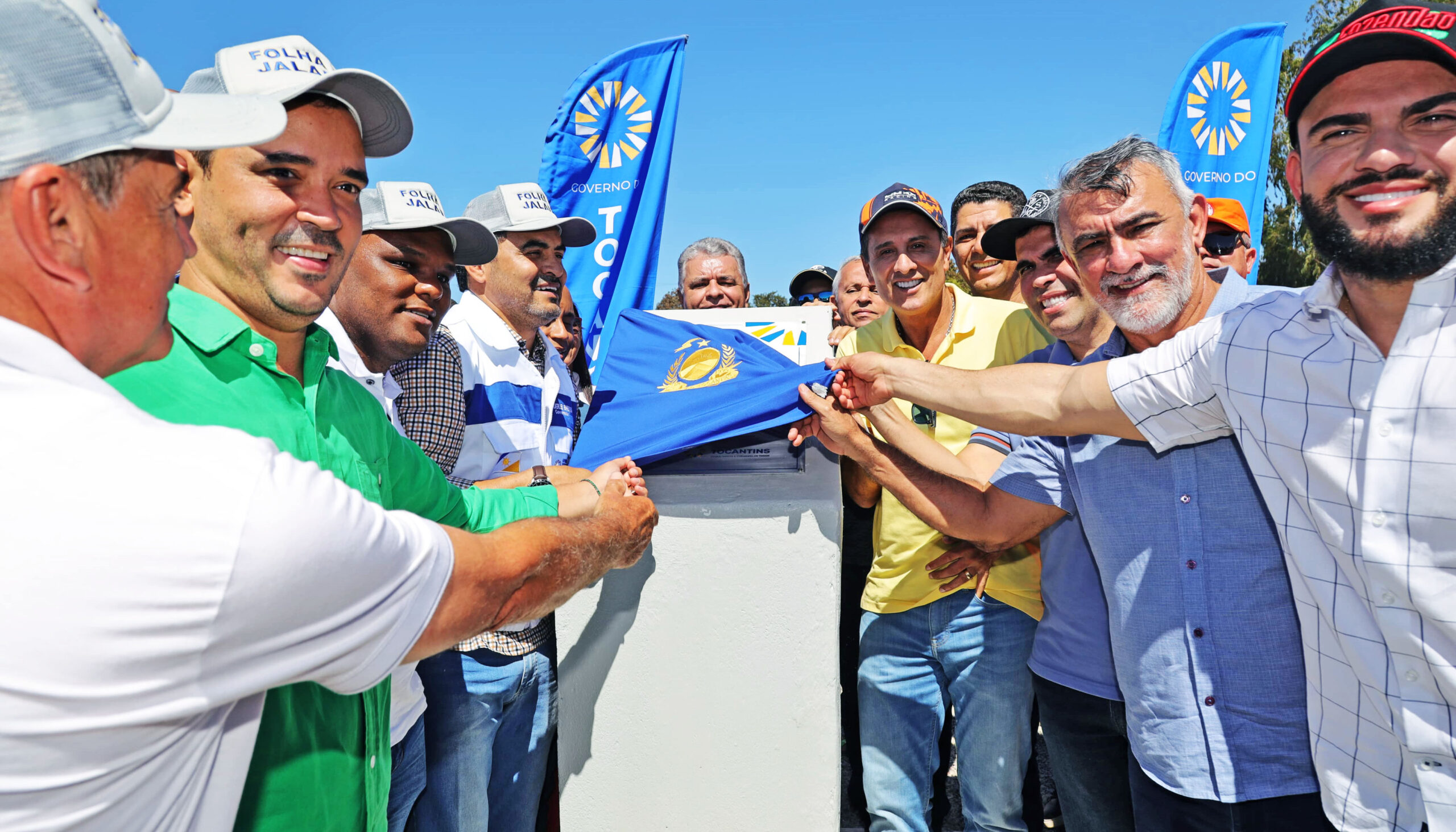 Governador Wanderlei Barbosa inaugura 50 km da rodovia TO-247 em Lagoa do Tocantins com investimento de R$ 80 milhões