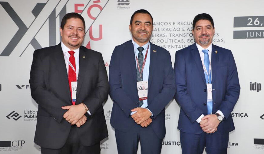 Em Portugal, governador Wanderlei Barbosa participa do Fórum de Lisboa para debater globalização