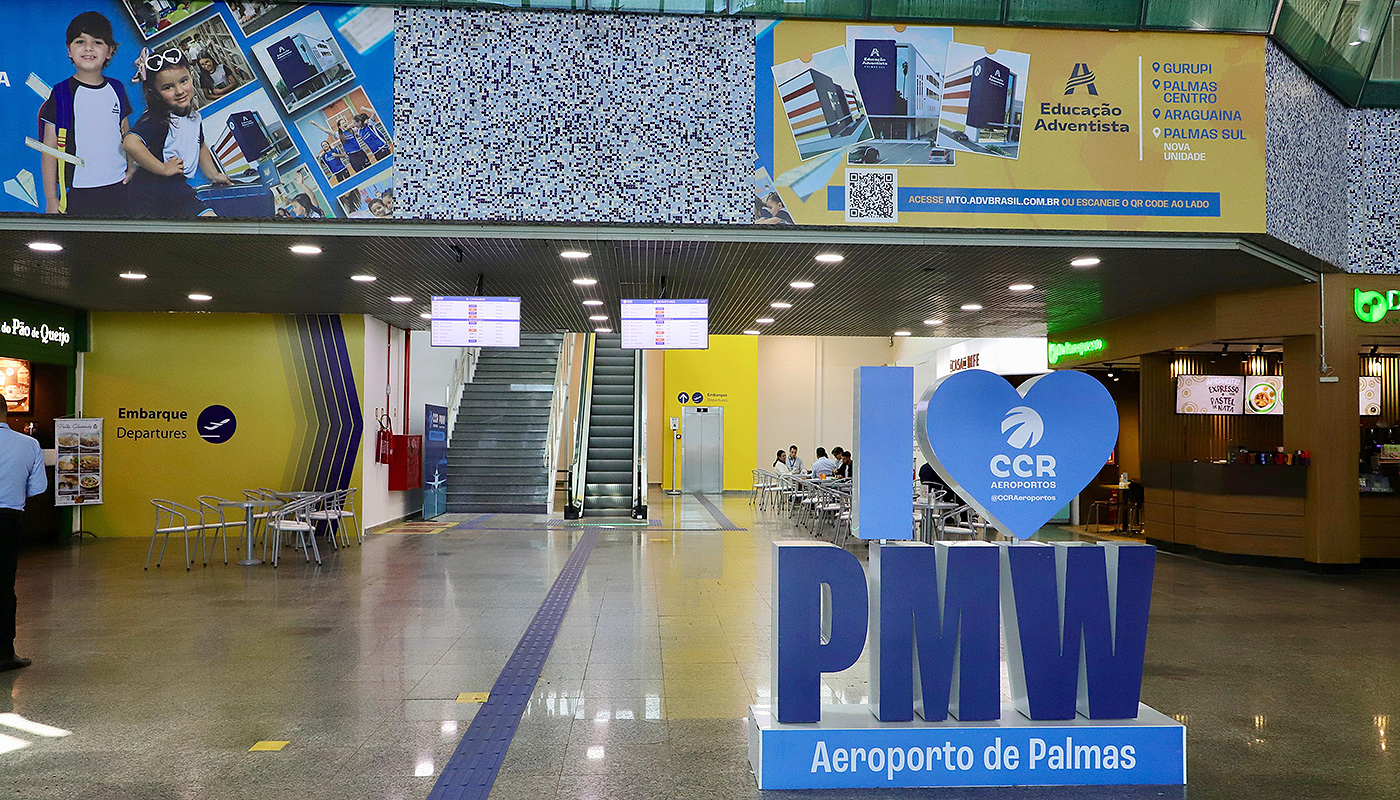 Governador Wanderlei Barbosa e ministro de Portos e Aeroportos, Silvio Costa Filho, entregam reforma do Aeroporto de Palmas