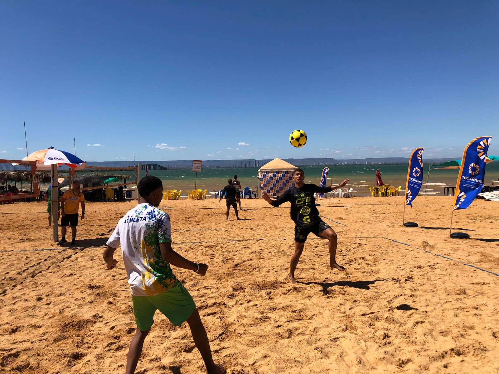 Praia de Luzimangues, em Porto Nacional, recebe programação esportiva realizada pelo Governo do Tocantins 